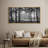 Rustic Countryside " Classic Black And White Mountain Through Trees Rustic Retro Art Decor Extra Large Pictures "-98042510-111176206