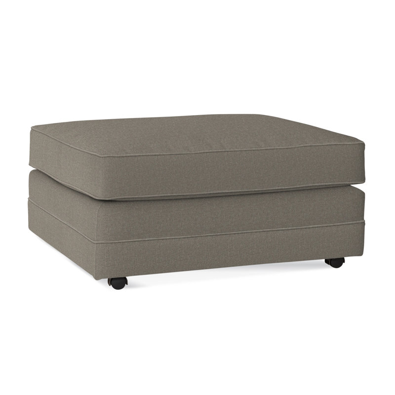 Edgeworth Ottoman, Gray Sugar Performance; 0863-84