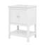 Meuble-lavabo 24 po avec lavabo, petit meuble-lavabo, meuble-lavabo simple avec 2 portes et 1 tablette ouverte-1756099714