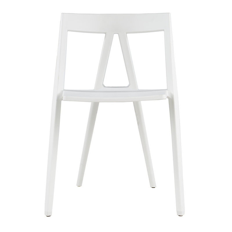 Chaise empilable Milan, Blanc