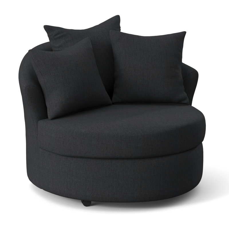 Fauteuil demi-tonneau Alsup, Oie grise Jennings