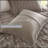 3 PCS King/Cal King Solid Faux Fur Comforter Mini Set Gray-133388331