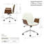 Trym Faux Leather Mid-Century Office Chair-247211721