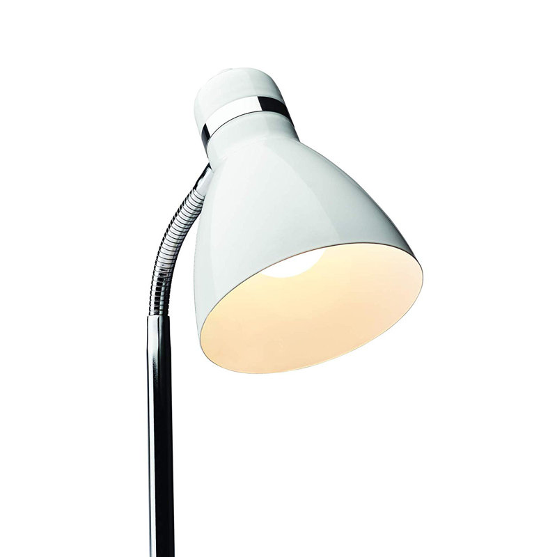 Lampe de bureau 13 po Pierpoint, Blanc