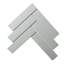 Chevron gris