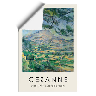 Mont Sainte Victoire Vol.9 by Paul Cezanne - No Frame Print