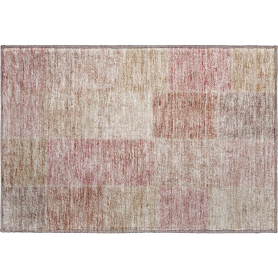 Premium Machine Washable Prisco Blush Rug