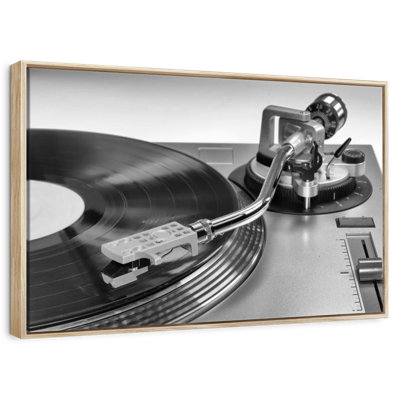 BW Vinyl Record Player