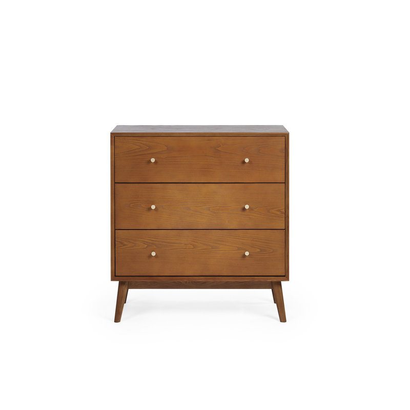 Barchov 84cm W 3 - Drawer Chest of Drawers