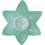 Set of Glass Star Shaped Serving Dishes