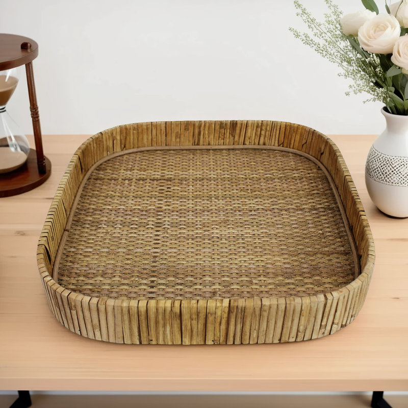 Kashen Rattan Tray