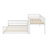 Twin XL Over Queen Bunk Bed With Ladder-1480576512