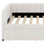 Lit de jour simple tapissier avec tiroirs-86868856