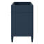 Meuble-lavabo de salle de bain sans lavabo supérieur, armoire de rangement moderne avec 2 tiroirs et un tiroir basculant