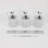 Brittanye 3 - Light White Kitchen Island Pendant