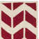 Deedie Hand Tufted Wool Chevron Rug