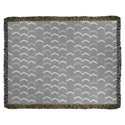 Couverture en coton tissé Rhonda