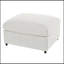 Chenille recouverte de 2 repose-pieds mobiles et 1 coussin décoratif-582436232