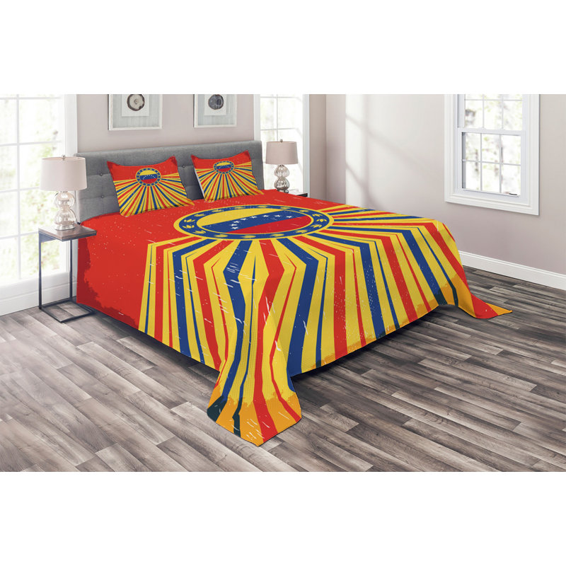 Eclectic Polyester Coverlet