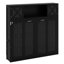 Lit escamotable avec armoires de rangement-962735053