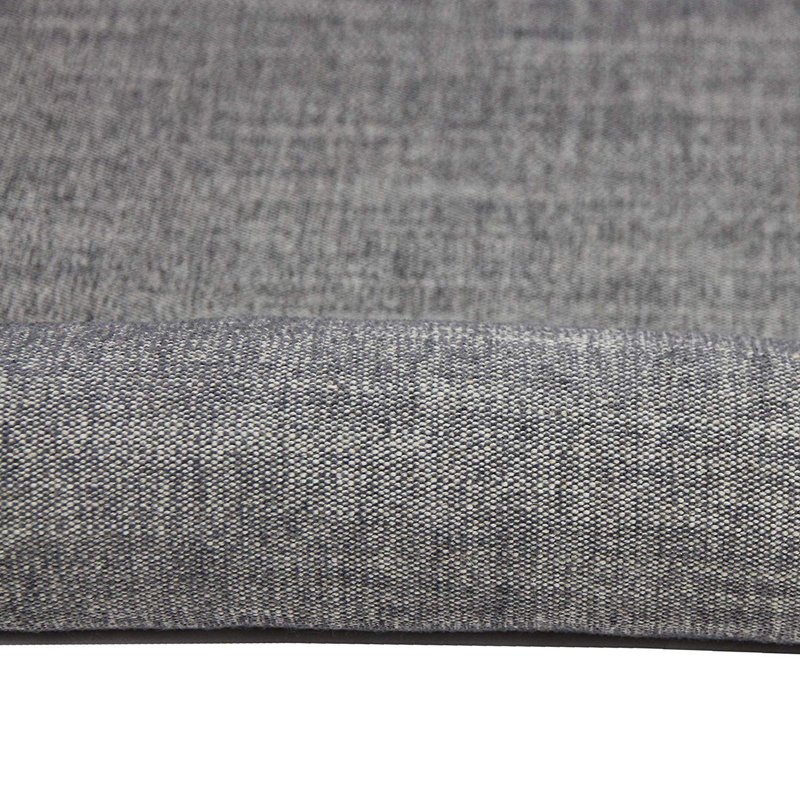 Cyrus Square Cushion Cover, 43 x 43cm, Charcoal Grey