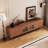 78"W Mid-Century Modern TV Stand with Drawers and  Cabinets-49870646
