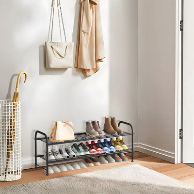 2 Tier Floor Standing Shoe Rack