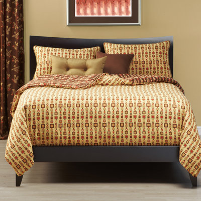 Della Geometric Shapes Duvet Cover