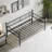 Twin Metal Daybed Frame with Decorative Headboard, Single Sofa Bed with Slat Support, No Box Spring Needed-746089870