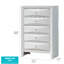 Commode verticale avec tiroir incurvé-1201454736