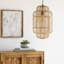 Luminaire suspendu cage 1 lumière Lionel
