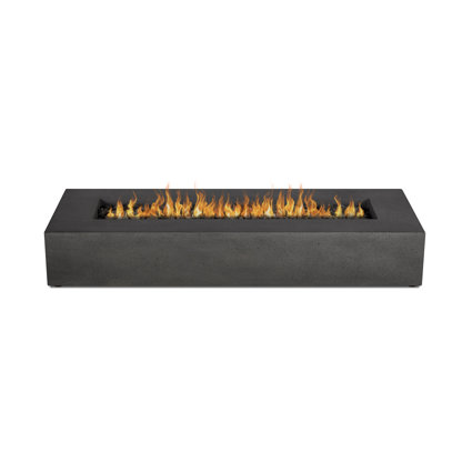 La Valle 72" Rectangle Propane Fire Table