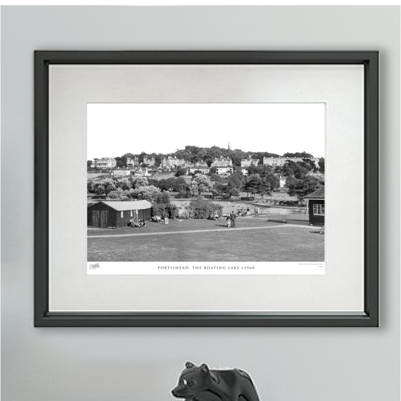 Portishead, The Boating Lake C1960 - Single Picture Frame Print, 28cm H X 36cm W x 2cm D