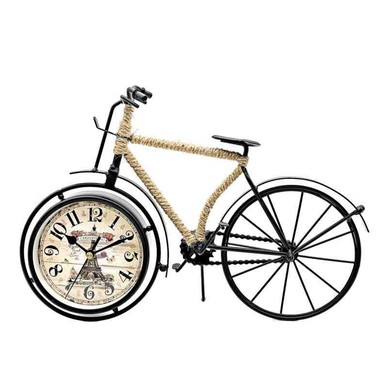 Metal Quartz Movement / Crystal Tabletop Clock