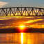 «Cape Cod Bourne Bridges at Sunrise» par Wayne Collamore - impression-768831500