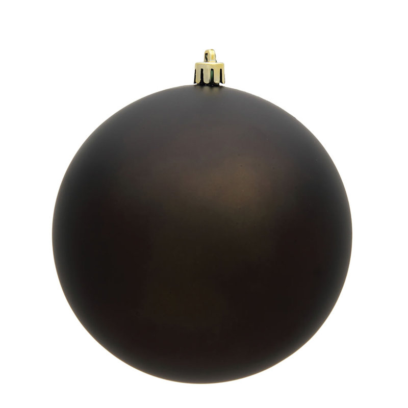Ornement boule des Fêtes seulement, Bronze industriel, H 12 po x l 12 po x P 12 po