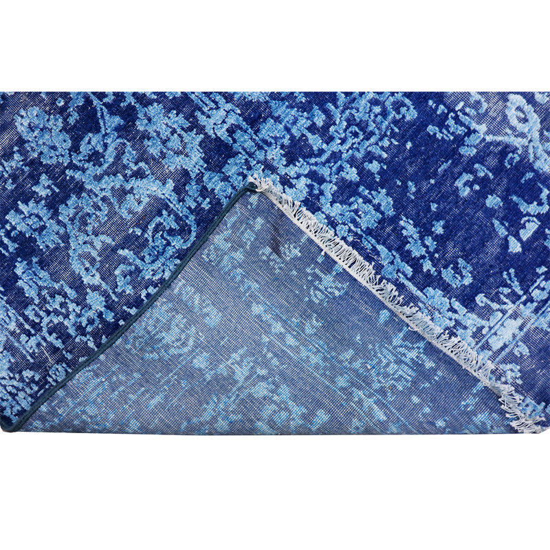 Brookhaven Oriental Area Rug in Dark Gray, Rectangle 4' x 6'