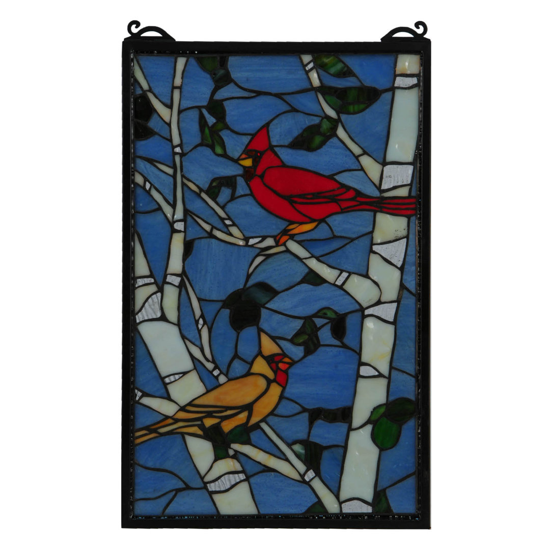Meyda Tiffany & Stained Glass Animals Window Panel Meyda Lighting