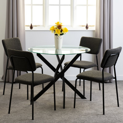 Yelena 4 - Person Dining Set
