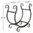 Farias 23.75'' W Metal Log Rack