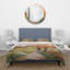 River In The Orange Woods - Ensemble de housse de couette Country - Microfibre de polyester-66392879