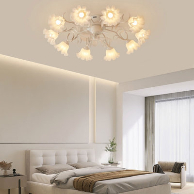 Ventilateur de plafond 41 po avec lumière et télécommande