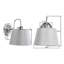 Ambrosio Steel Armed Sconce