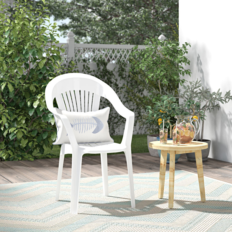 Kali Stacking Patio Dining Armchair