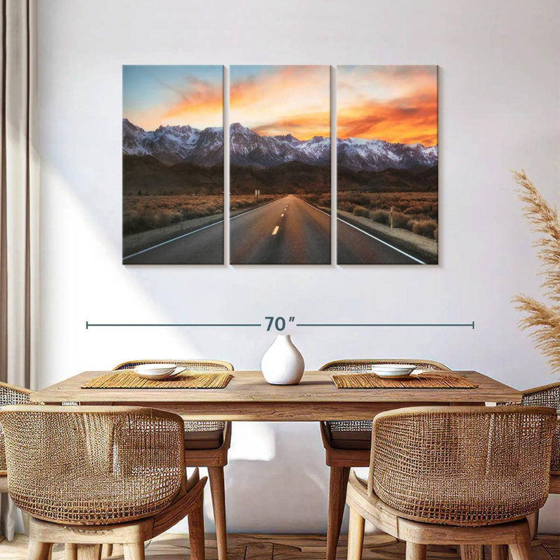 Road To Lone Pine Peak, 36" H x 57" W