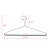 Giselbert Metal Non-Slip Standard Coat Hanger