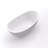 61 Inch Freestanding Solid Surface Soaking Bathtub