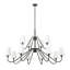 Lustre empire / araignée 12 lumières Moniet-1793557471