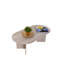 Table basse ovale en forme de pilule, travertin-1616539993