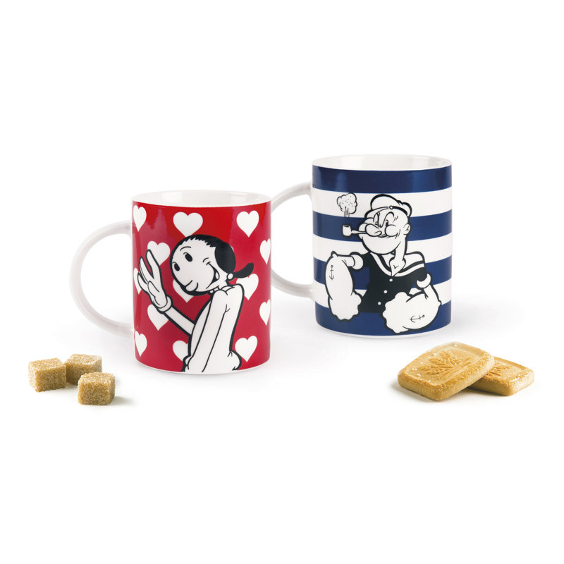 Popeye Porcelain Coffee Mug